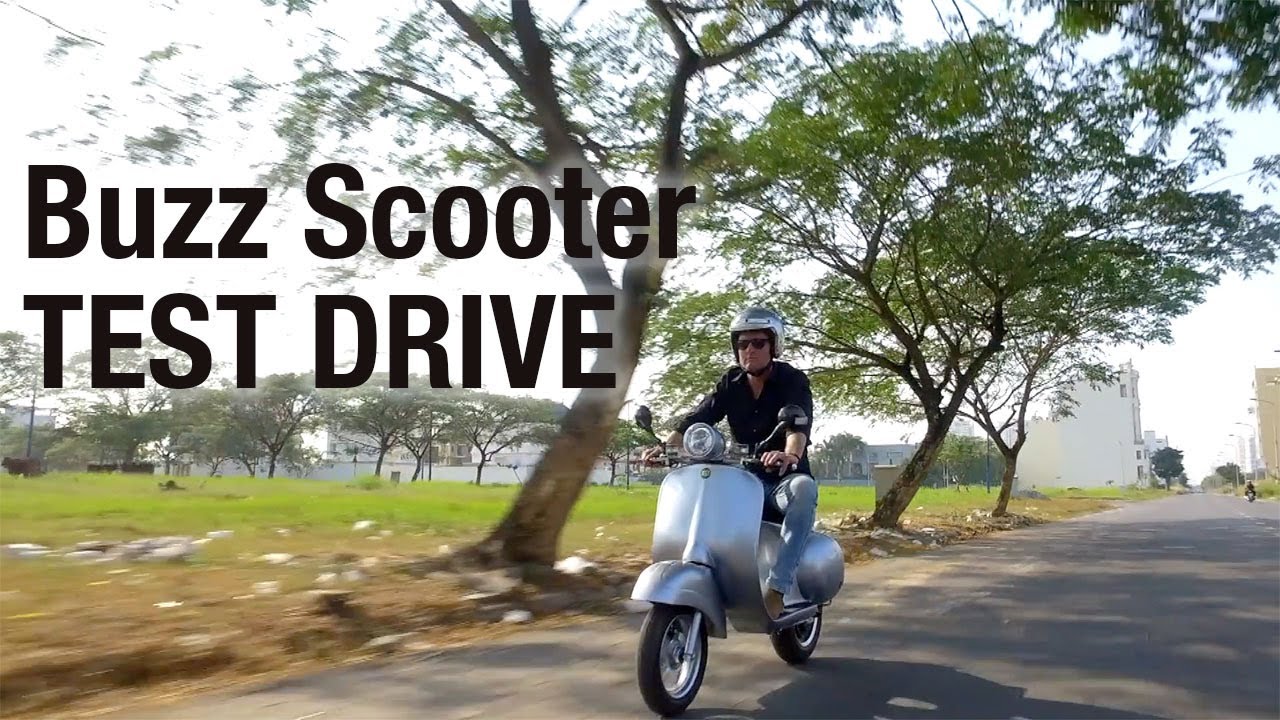 The NEW Buzz Scooter test drive