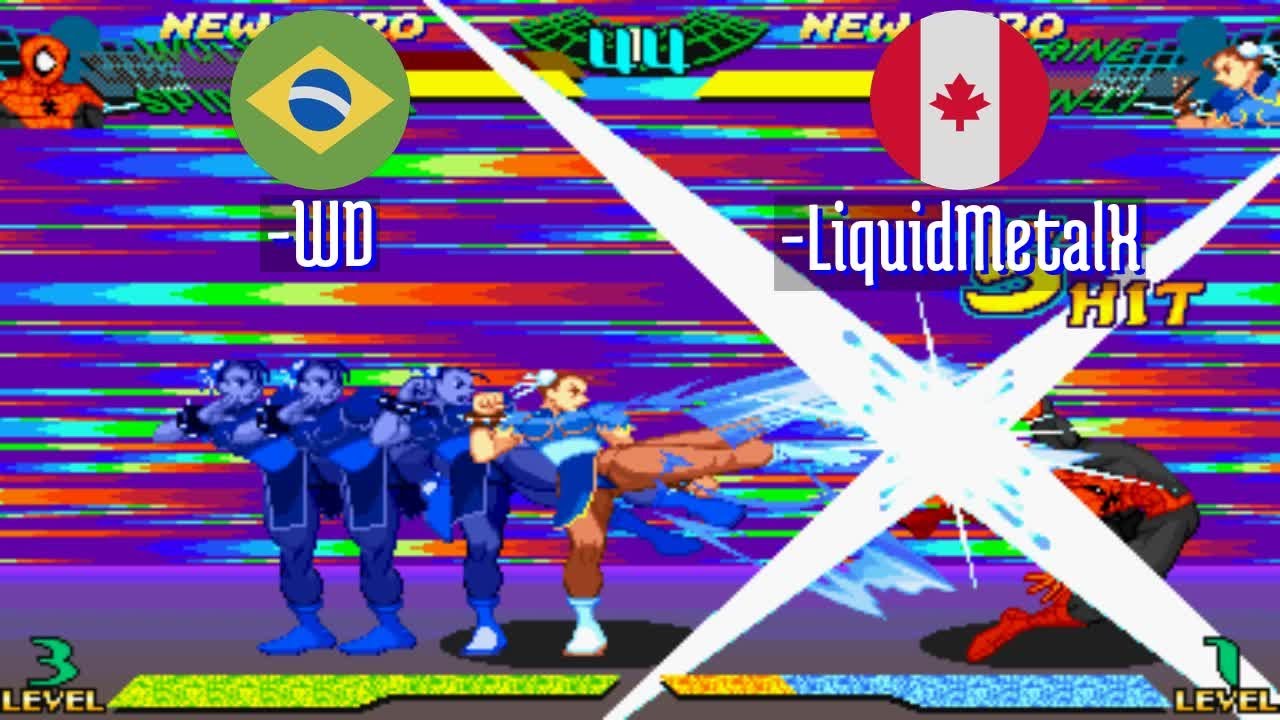 FT5 @mshvsf: -WD (BR) vs -LiquidMetalX (CA) [Marvel Super Heroes vs Street Fighter Fightcade] Jan 21