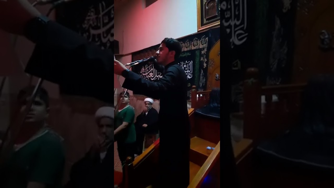 كل مايجي الليل || يوسف العبادي || الشاعر محمد حسن ضيغم