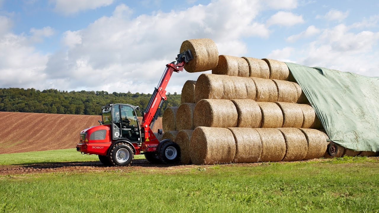 Weidemann – Radlader 2080 und 3080T Einsatz in der Landwirtschaft