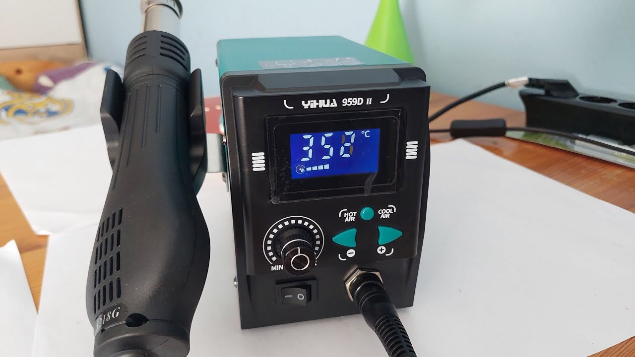 Yihua 959D II Unboxing, üzembehelyezés, teszt