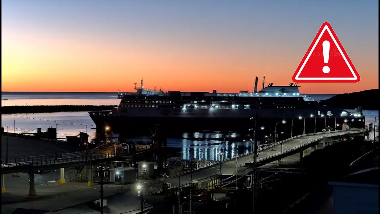 STORM ALERT Jan 12 2026 PM Tilley Cam -  Port aux Basques, Newfoundland - Live Stream