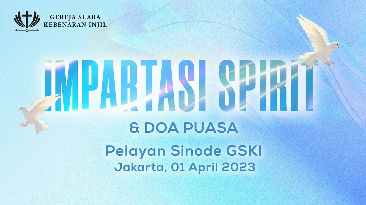 IMPARTASI SPIRIT & DOA PUASA | Pdt. Dr. Erastus Sabdono | 01 April 2023 | 16.00 WIB