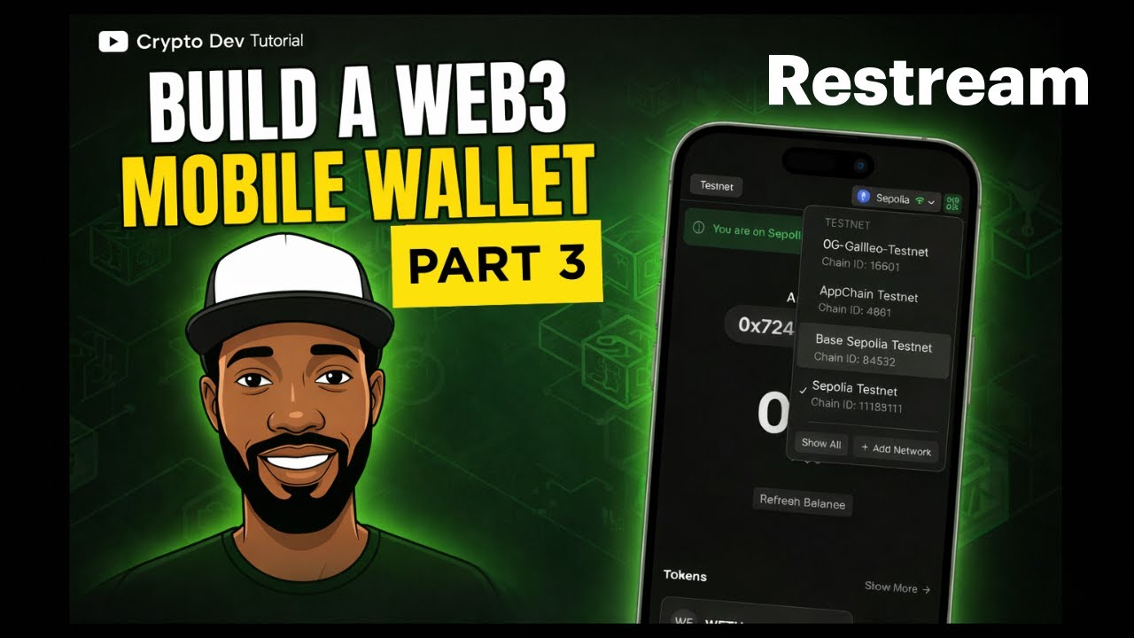 Build a Web3 Mobile Wallet - Part 3: Implement all Wallet Screens | Design System