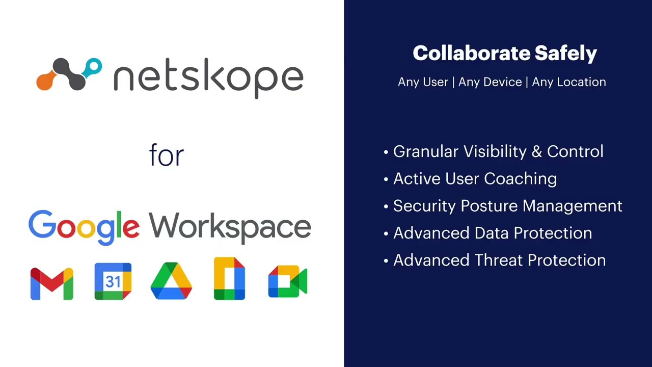 Netskope for Google Workspace