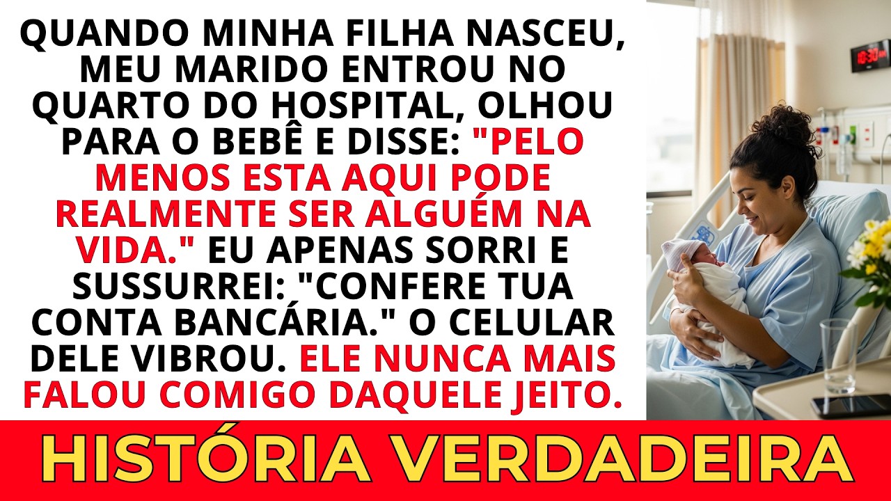 Meu marido zombou da nossa recém-nascida no hospital — Eu disse: 