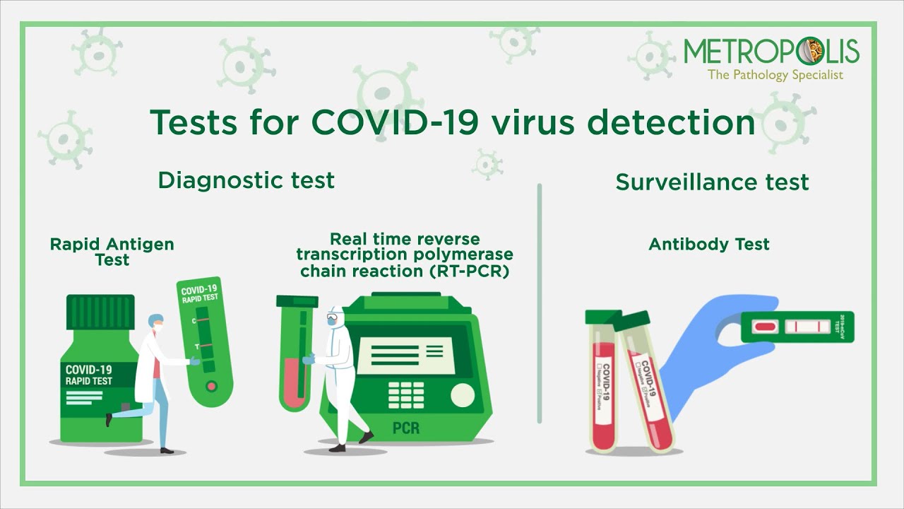 Difference between RT-PCR, Antibody & Rapid Antigen test