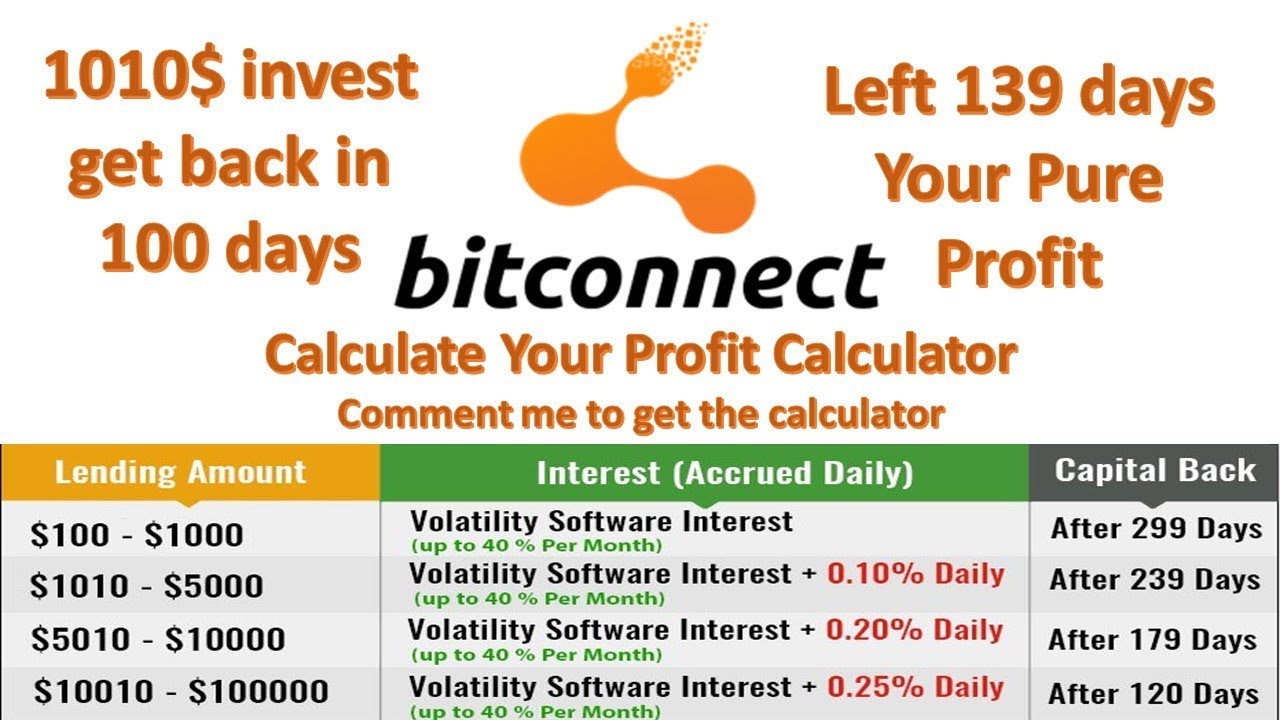 Bitconnect Full Malayalam, Earn A PASSIVE Income Of Your Choice