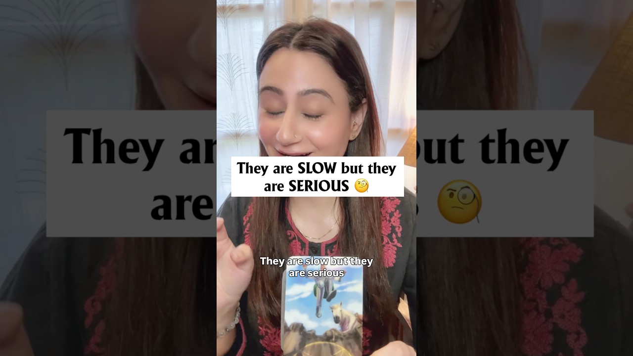They are SLOW but they are SERIOUS 🧐 #tarot #tarotreading