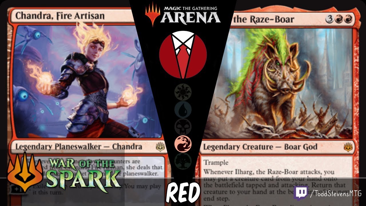 War of the Spark Standard Set Review - Red