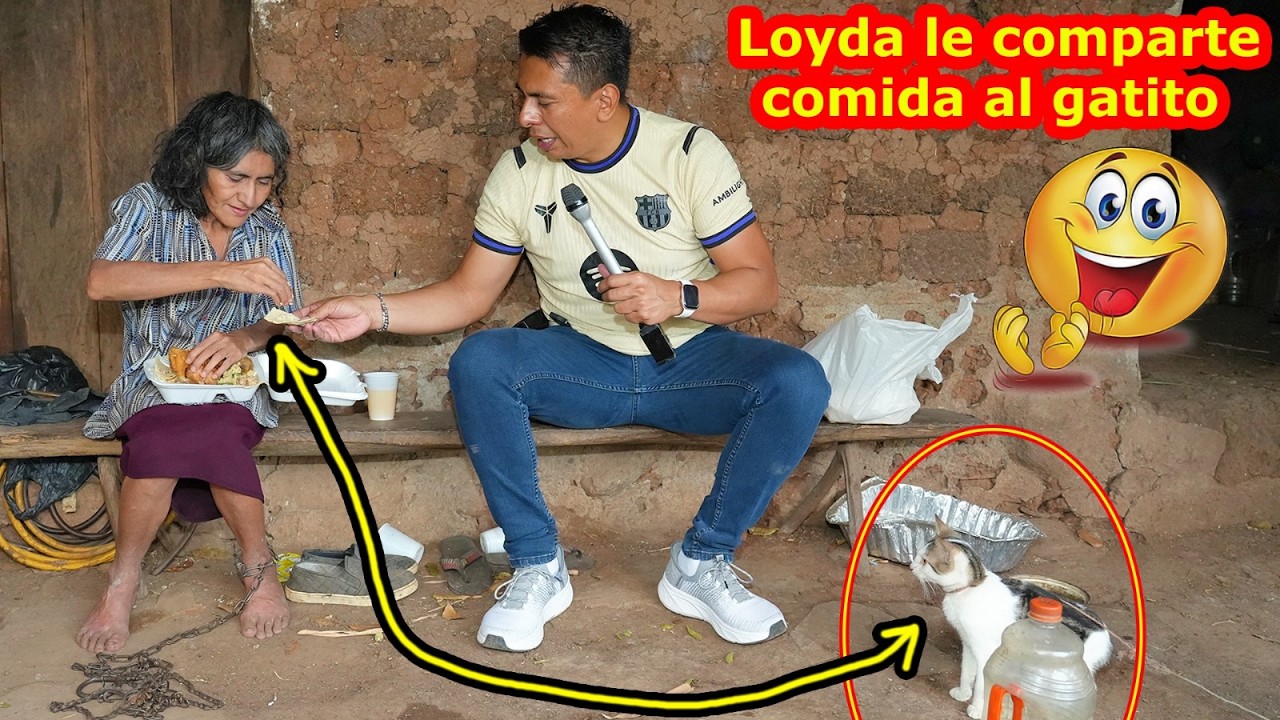 Dice Loyda que se alegra vaya porque le llevo buena comida siempre - Ediciones Mendoza
