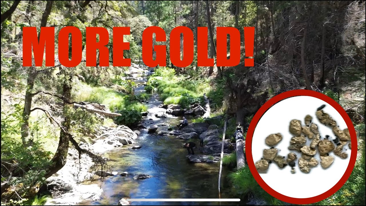 More GOLD from 'Nugget Creek' - Sniping for Gold in California