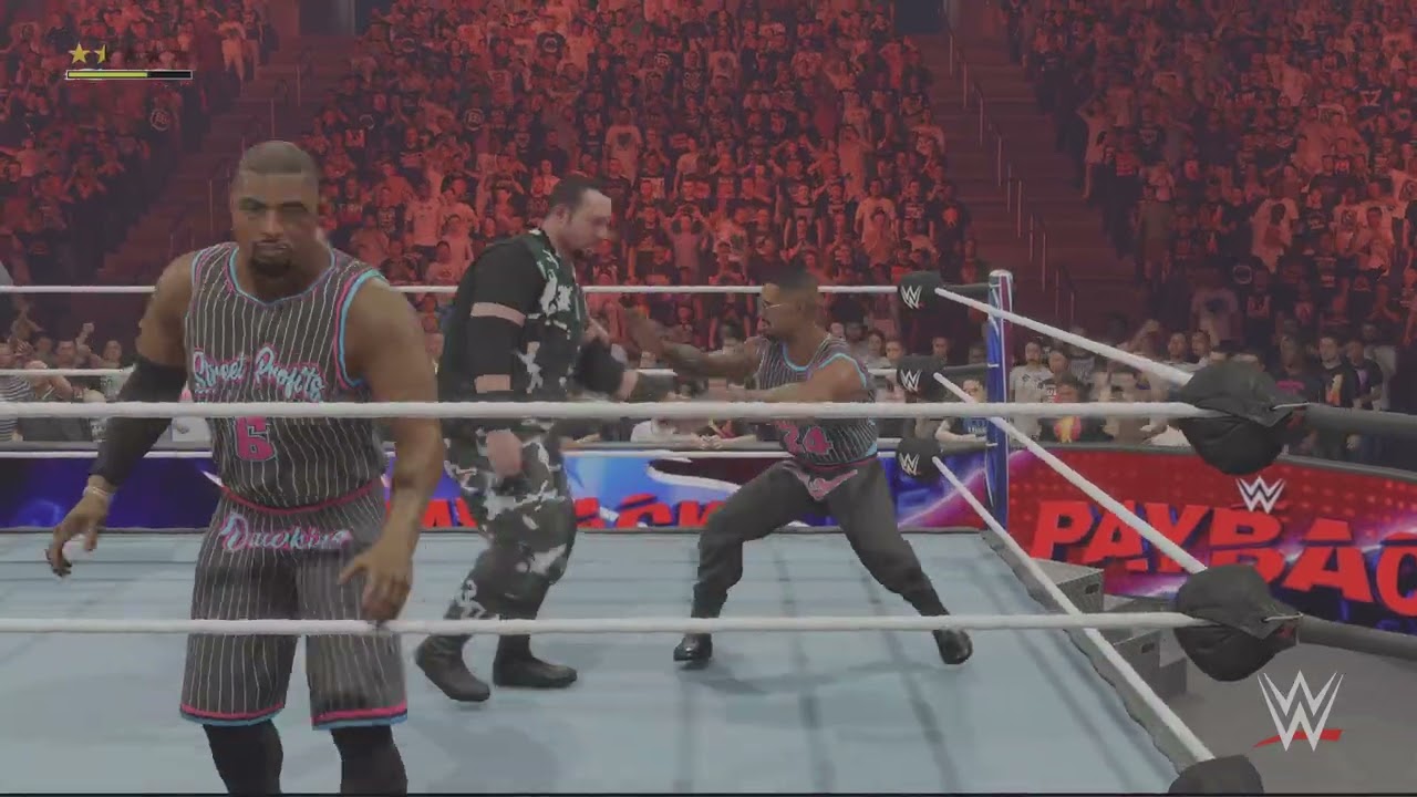 Dudleys 🆚 Street Profits Tag Team Championship Part 1