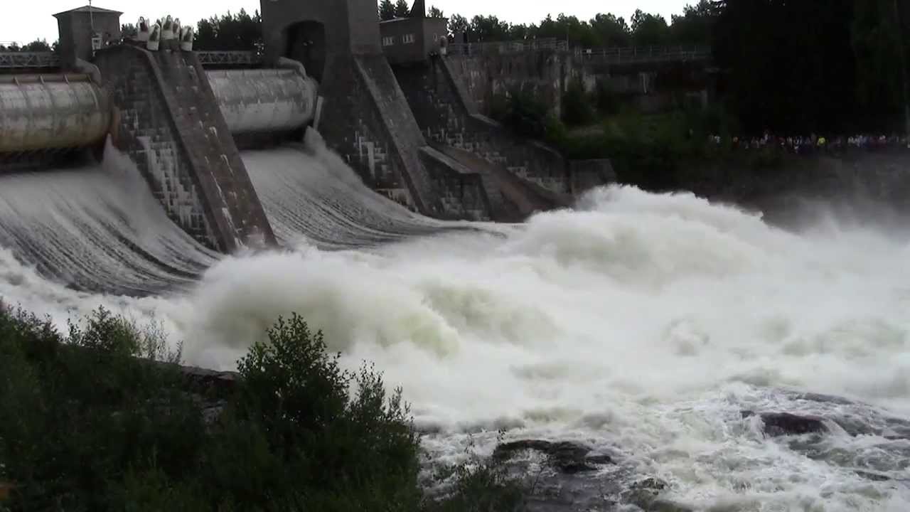 Imatrankoski is a rapid in Imatra Finland Иматра водопад Иматранкоски Вуокса Сайма Финляндия