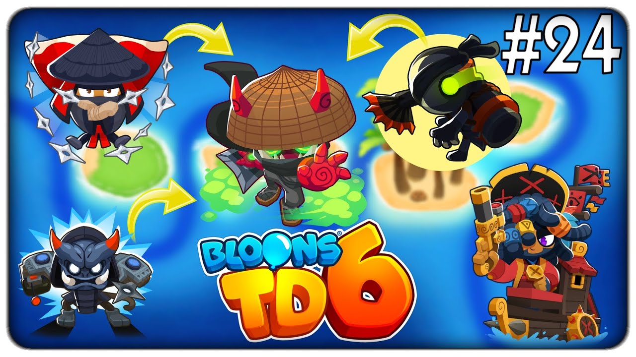 PROVIAMO TRUCCHI STRANI CON GERALDO E CREIAMO IL NINJA PIU' LETALE MAI ESISTITO | Bloons TD6 ep.24