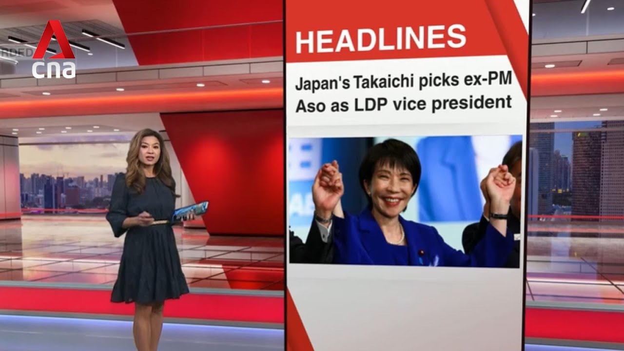New LDP chief Takaichi picks former Japan PM Aso as deputy | East Asia Tonight (Oct 7)