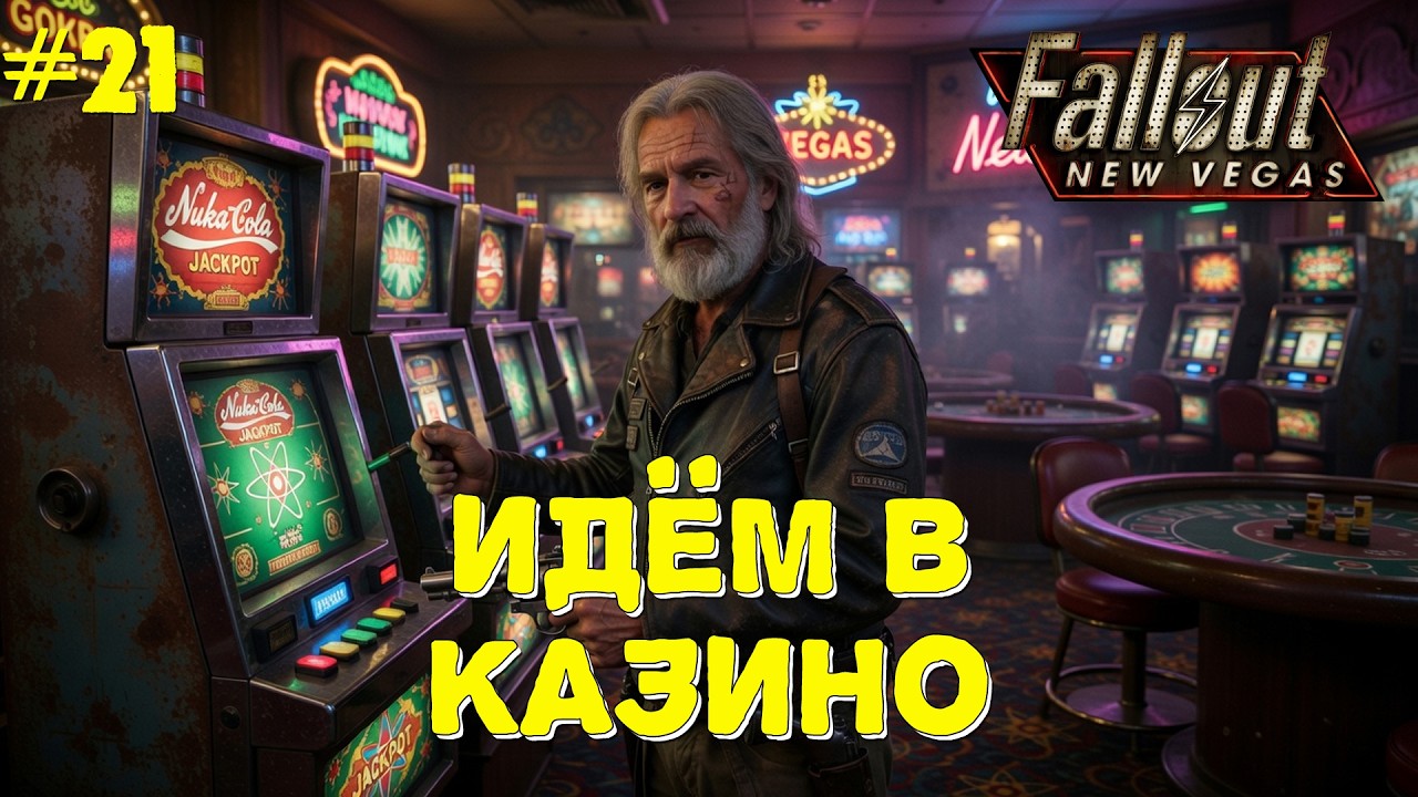 FALLOUT NEW VEGAS СТРИМ - Подчищаю квесты! Поход в казино и не только... Прохождение #2