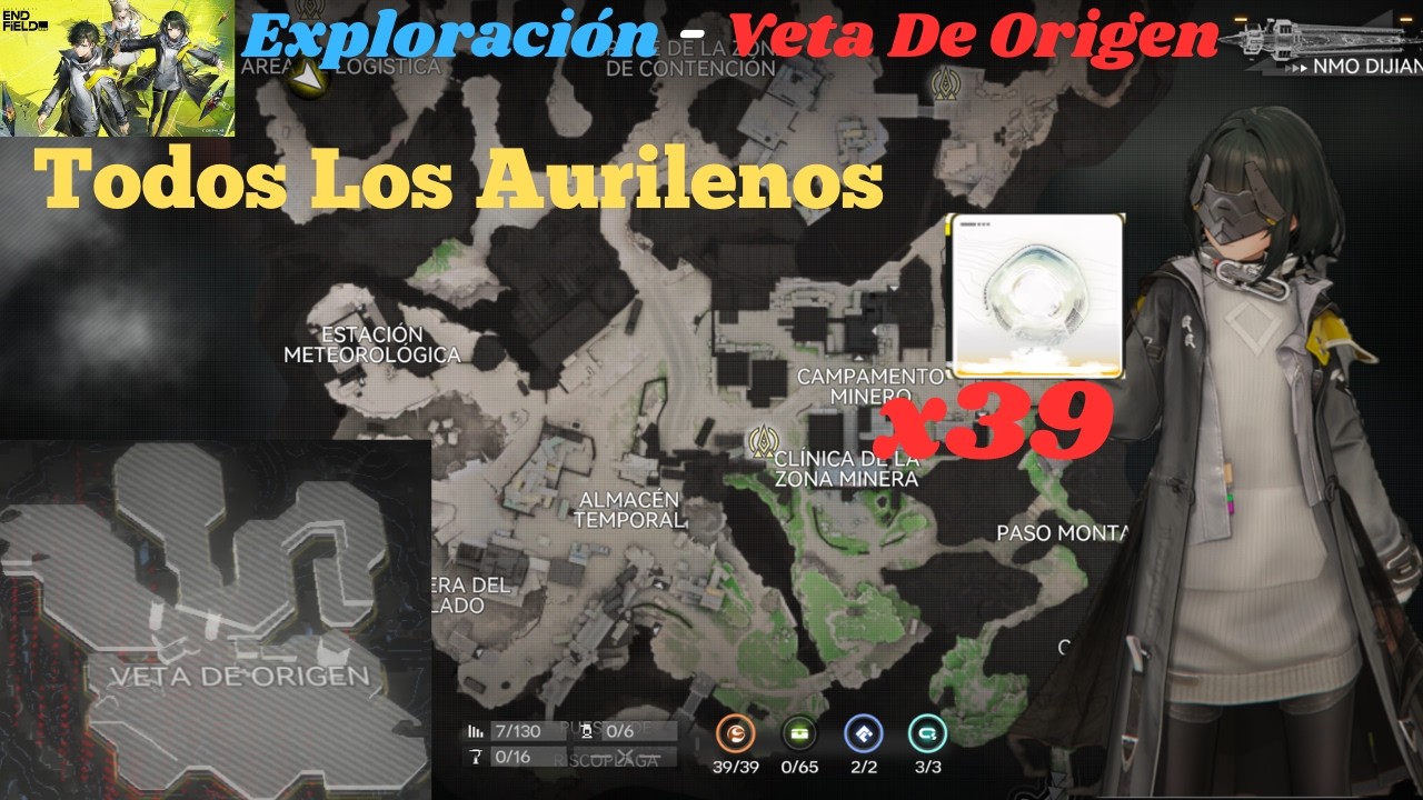 Arknights- Endfield- Todos los Aurilenos Veta De Origen (Guía) Ruta Completa