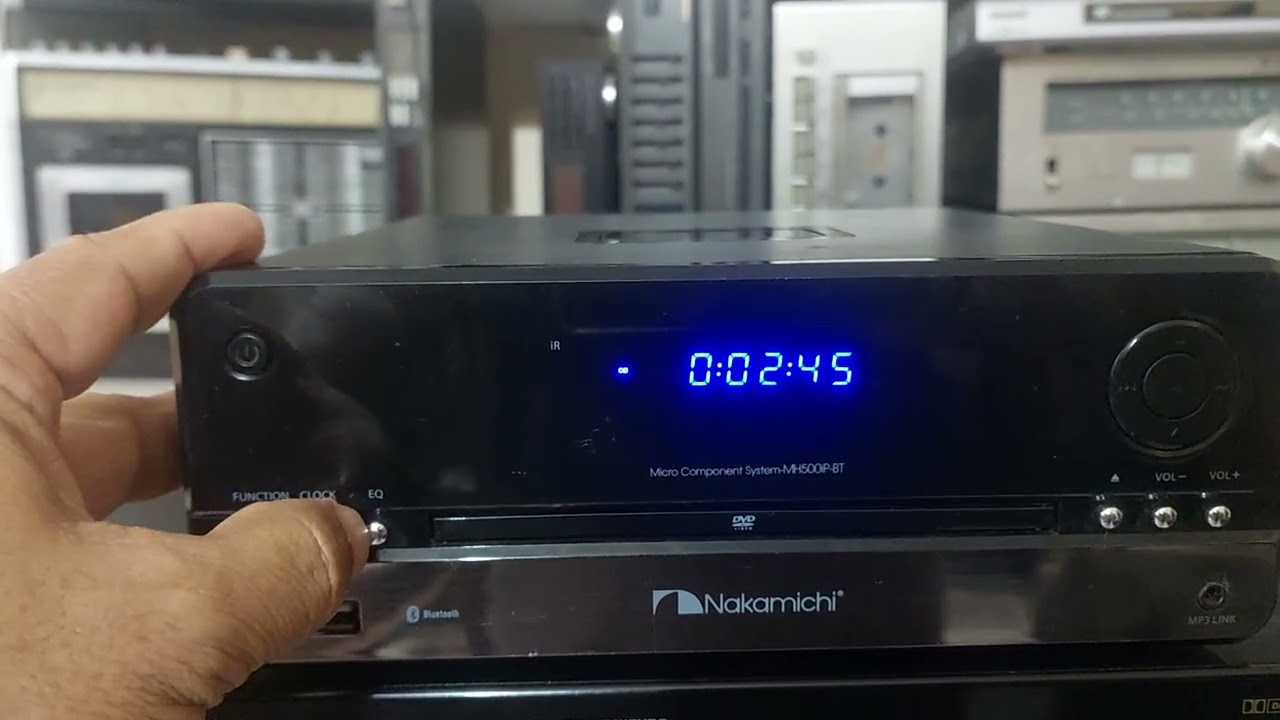 🎶NAKAMICHI 🎶DVD USB BLUETOOTH AND TUNER AUX MUSIC SYSTEM WITH AMPLIFIER FOR SALE-9828134230👍