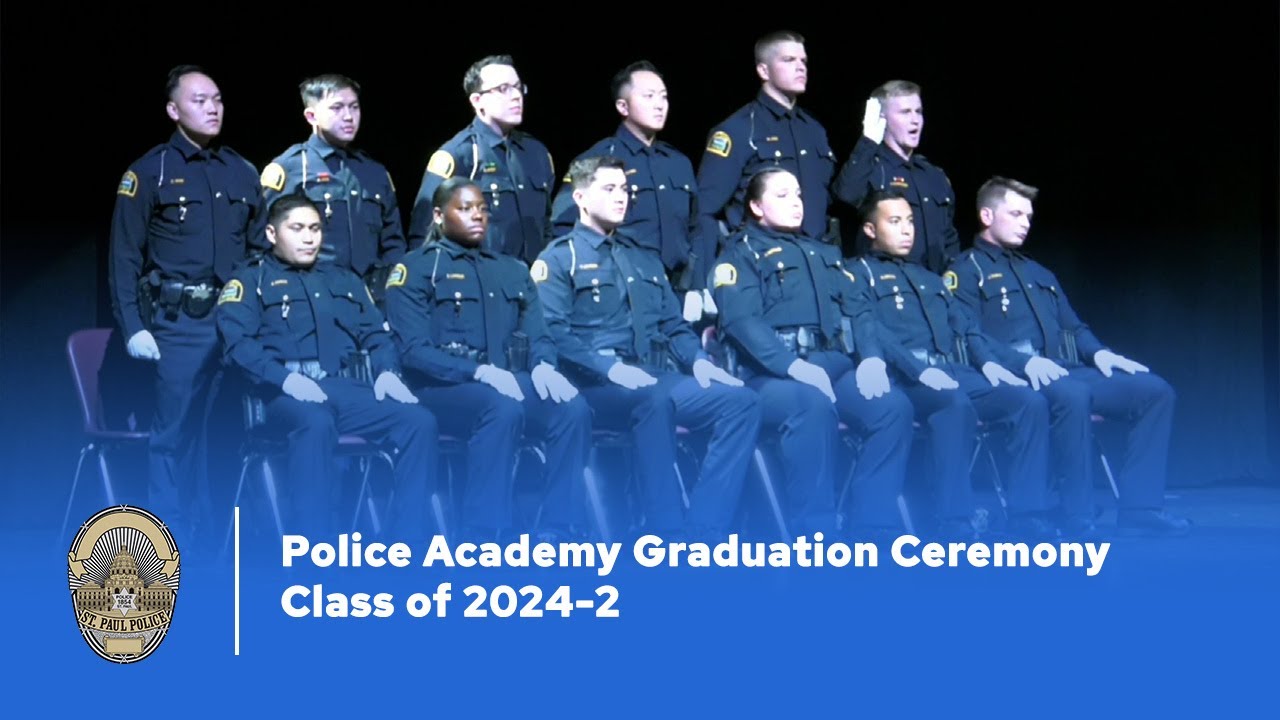 Saint Paul Police Graduation Ceremony - Class of 2024-2