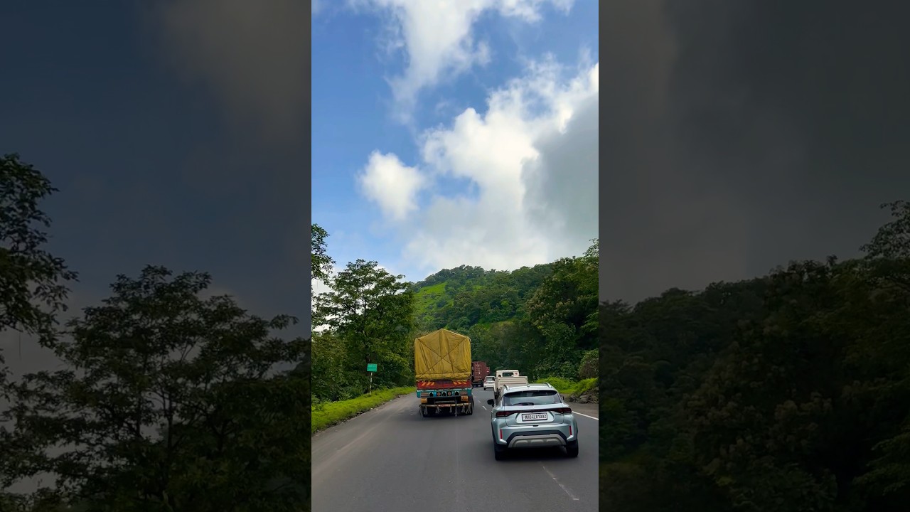 Mumbai to Nashik road #mumbai #nashik #roadtrip #trending #videoshorts