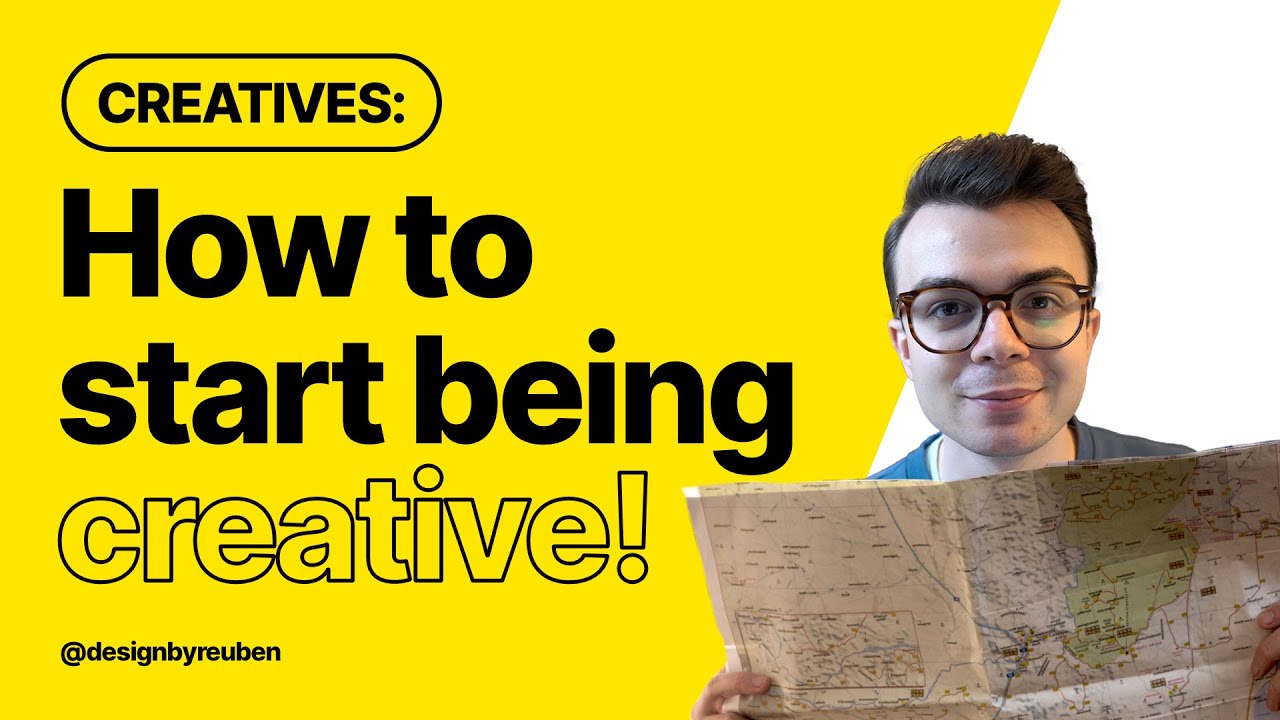How to start being creative! 👨&zwj;🎨