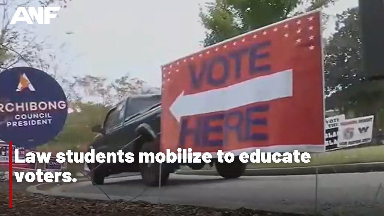 Group of law students mobilize to educate voters ahead of registration deadline