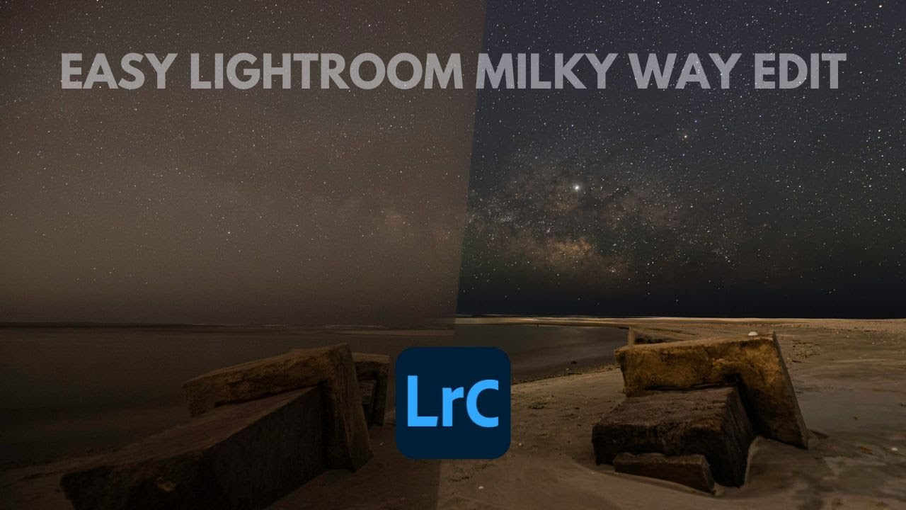 How to Edit Milky Way Photos in Lightroom | Landscape Astrophotography Editing Tutorial