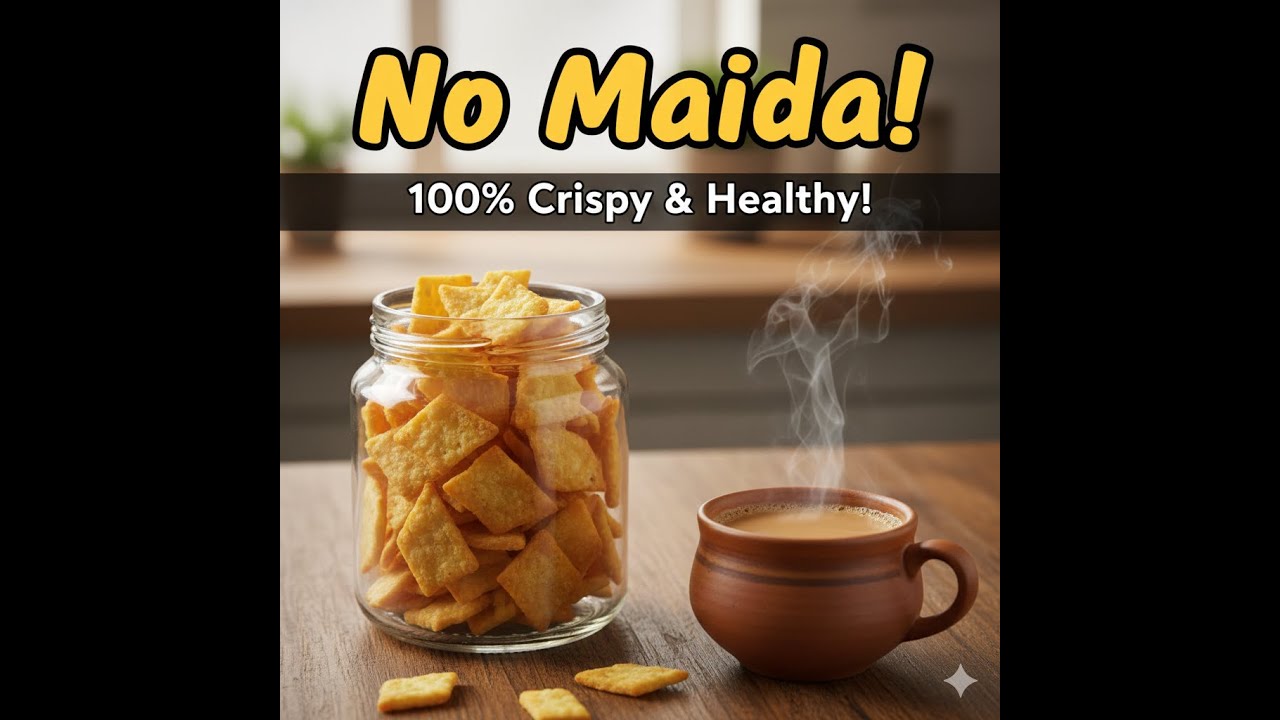 Na Maida, Na Atta! Sirf Suji aur Besan se banayein naye tarike ke Kurkure Namakpare.