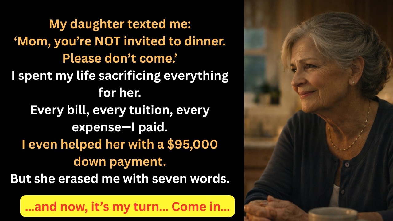 “My Daughter Told Me I Wasn’t Invited… So I Canceled Everything!”