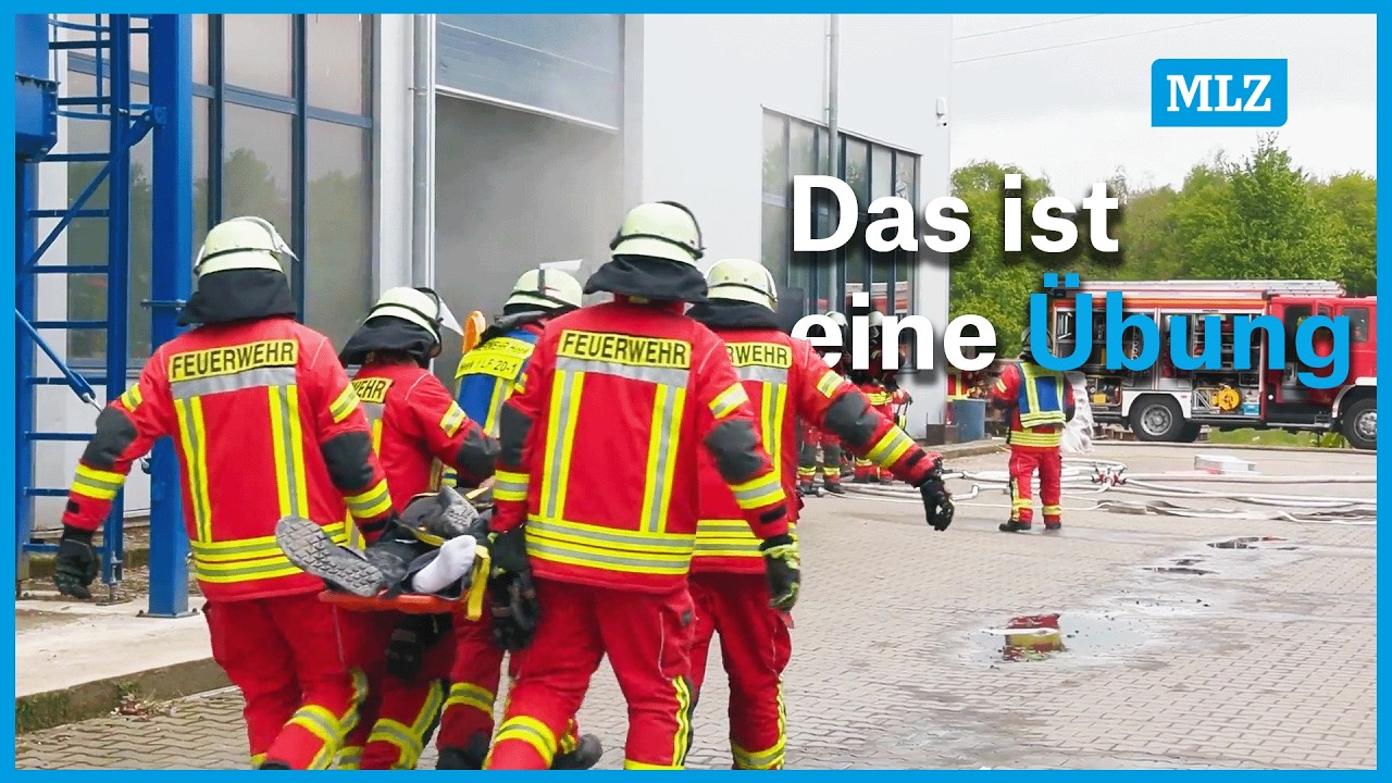 So sieht eine Gro&szlig;&uuml;bung der Feuerwehr aus