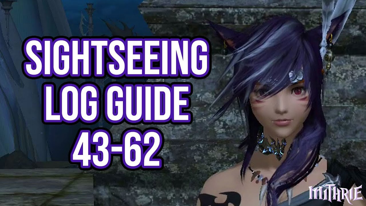 FFXIV 3.56 1040 Sightseeing Log Guide 43-62
