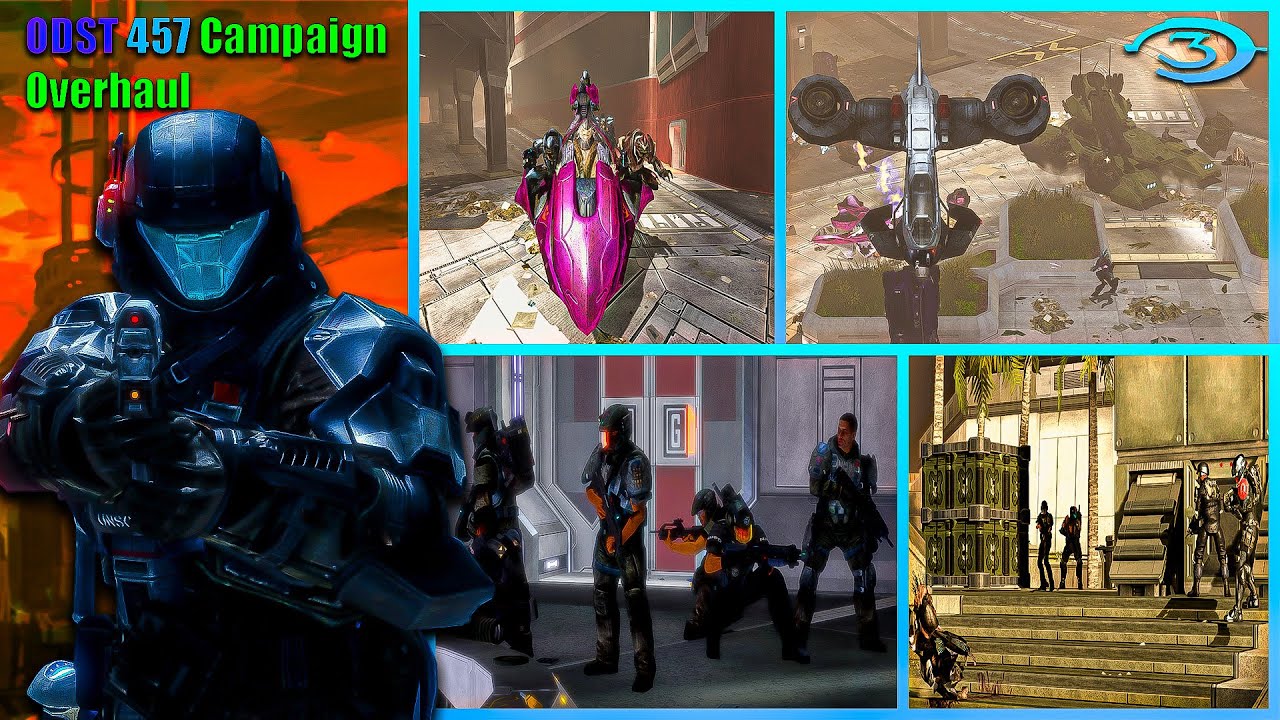 Halo 3 ODST 457's Campaign Overhaul Full Game