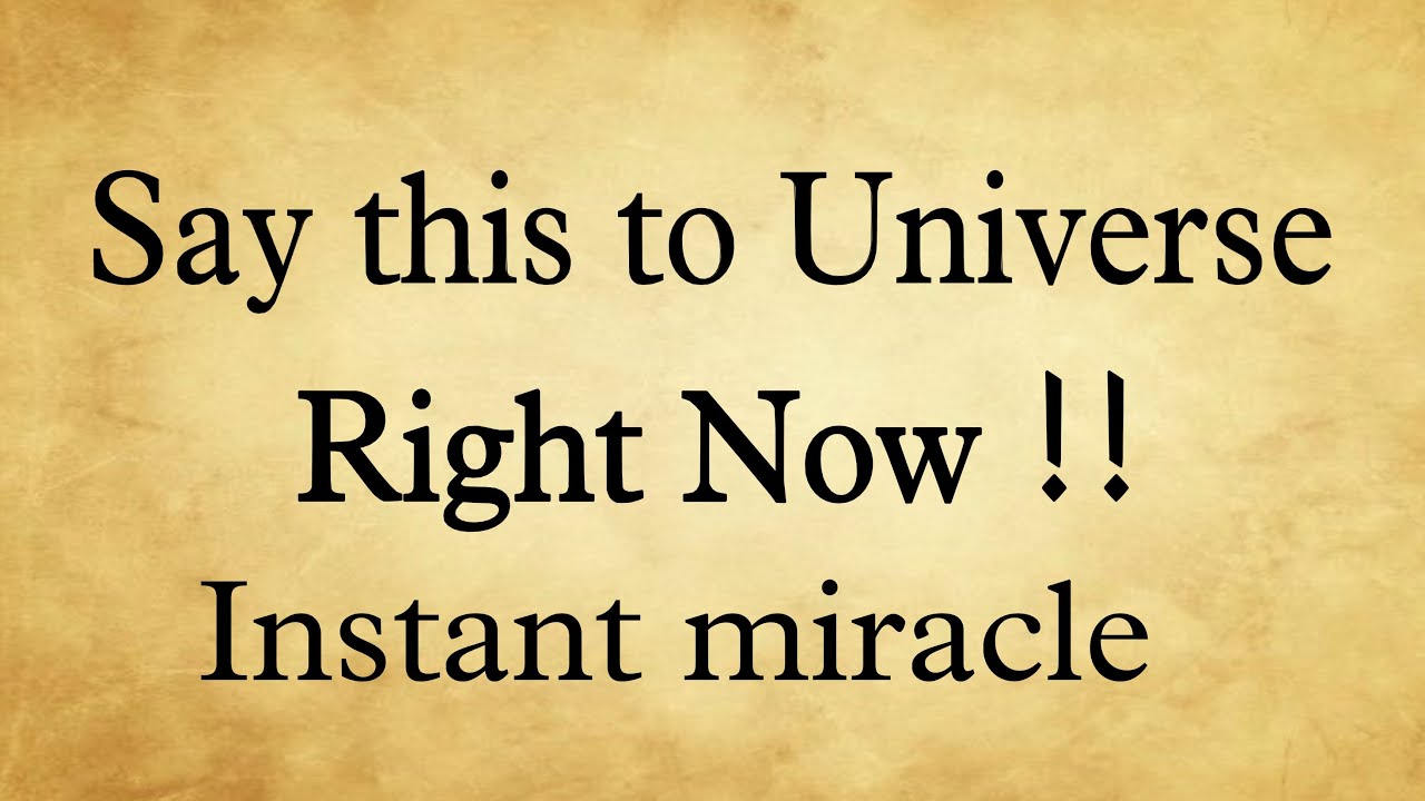 ✨11:11✨You Will Get Instant Miracle After You Saying This To Universe🦋