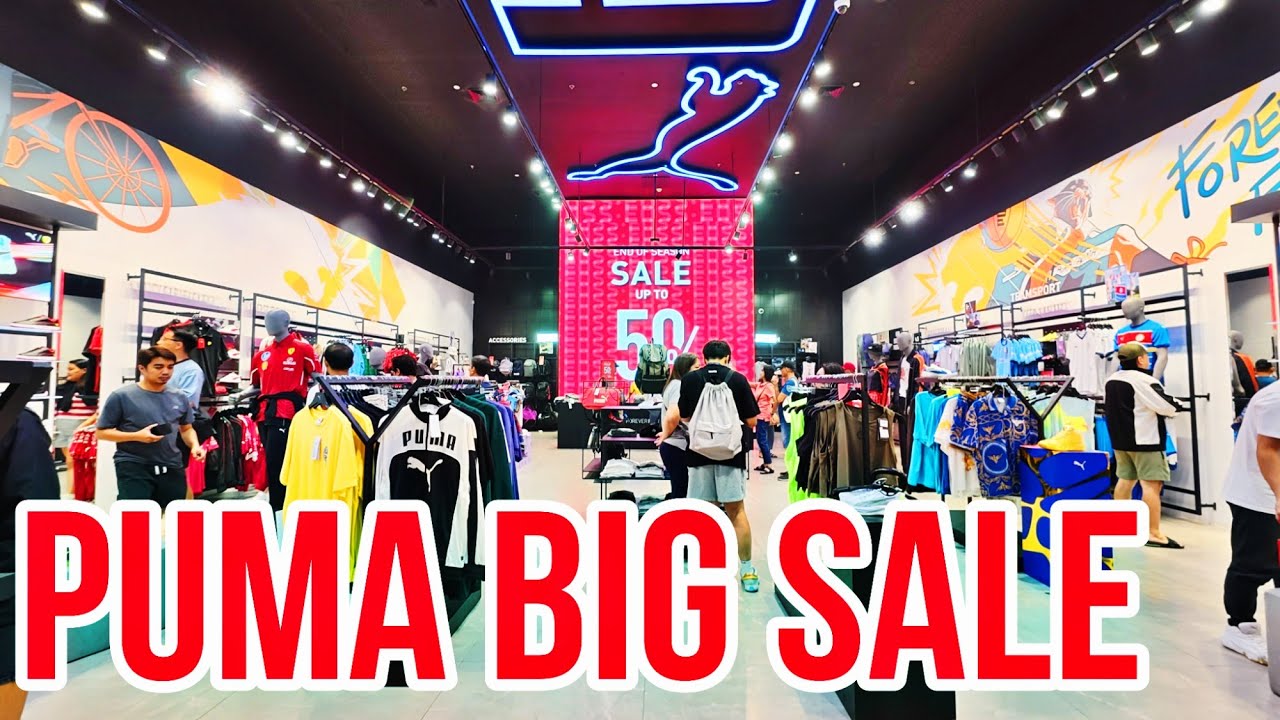 BIG SALE SA PUMA 50% OFF SHOES AND APPARELS WOW