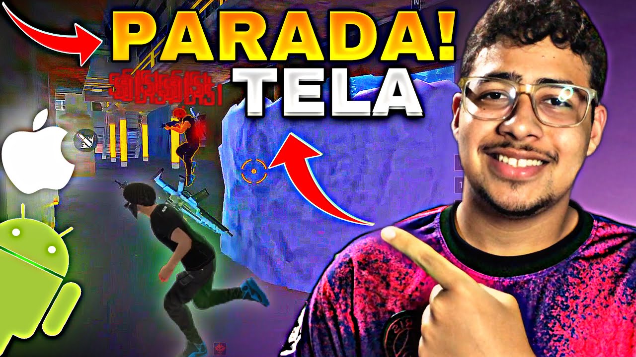 NOVO MÉTODO PARA FAZER A MOVIMENTAÇÃO DA TELA PARADA DEPOIS DA ATUALIZAÇÃO EM 2025 NO FREE FIRE! ✅