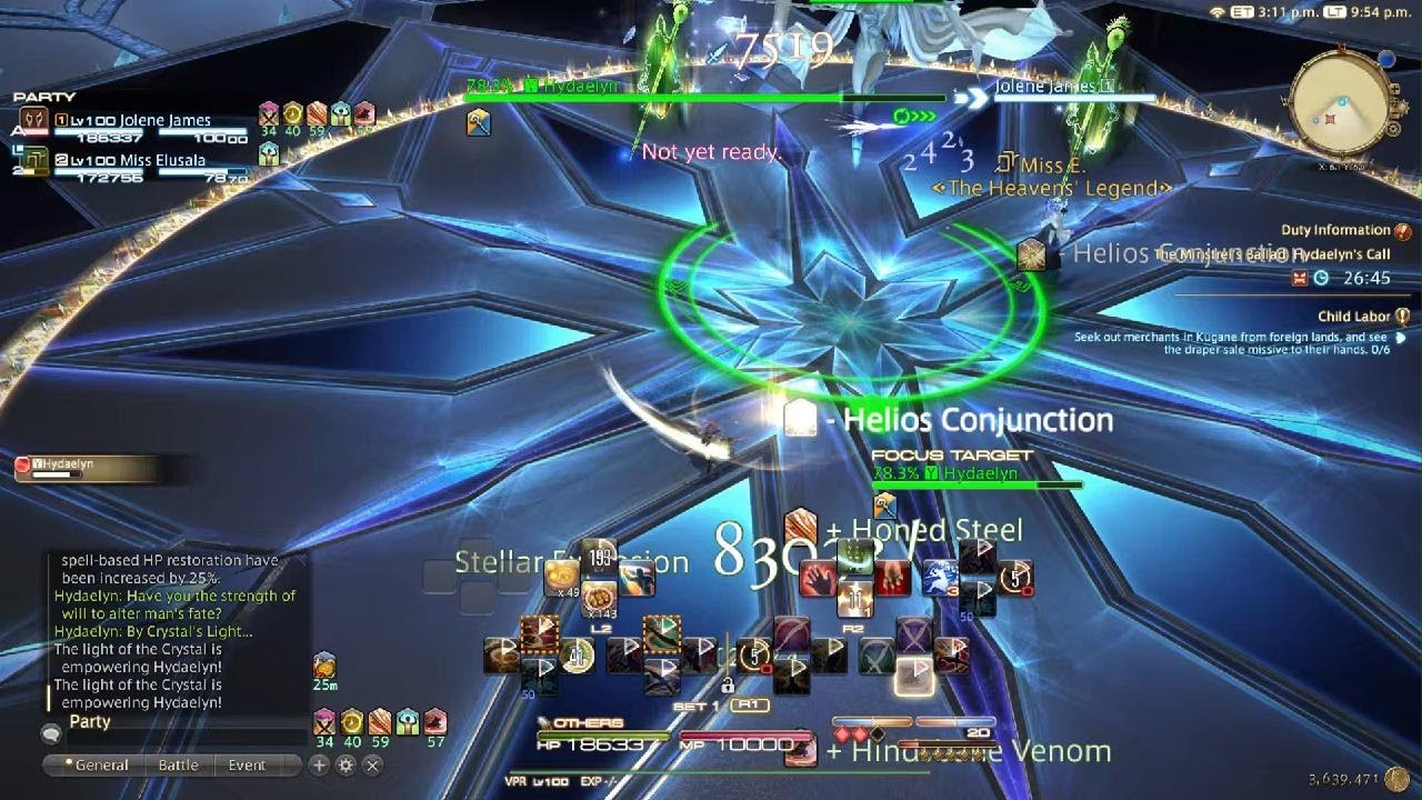 Hydaelyn (Extreme) Two Man Clear (Dawntrail 7.1) VPR POV