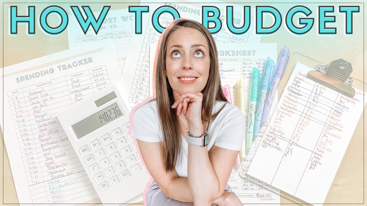 HOW TO BUDGET For Beginners Step by Step | Budgeting Basics to Create a Budget That Actually Works