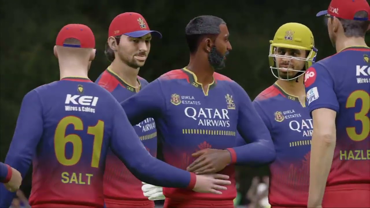 Матч RCB против CSK в IPL 2025 | Победа RCB с разницей в 4 калитки | Крунал Пандья – победная игра