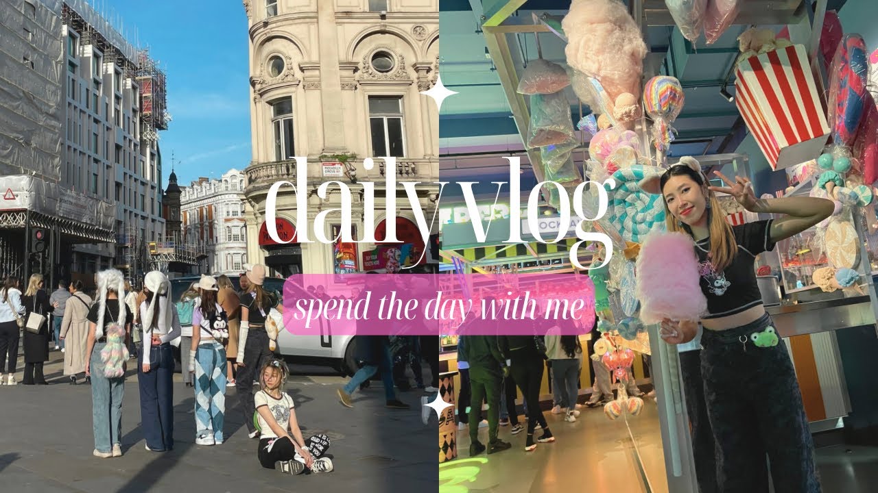 Daily Vlog | BTS of New Jeans OMG | Exploring Food in London | Fairgame Arcade