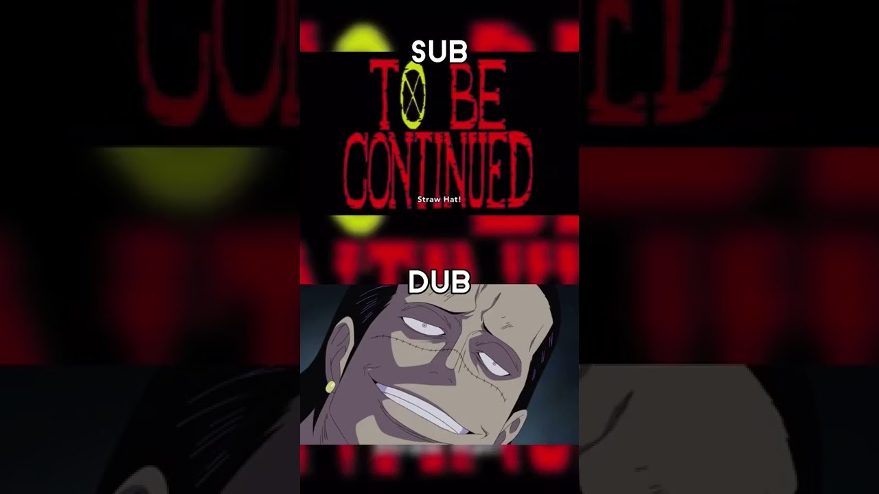 one piece dub vs sub
