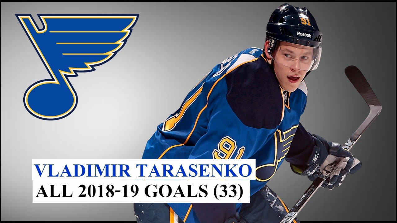 Vladimir Tarasenko (#91) All 33 Goals of the 2018-19 NHL Season