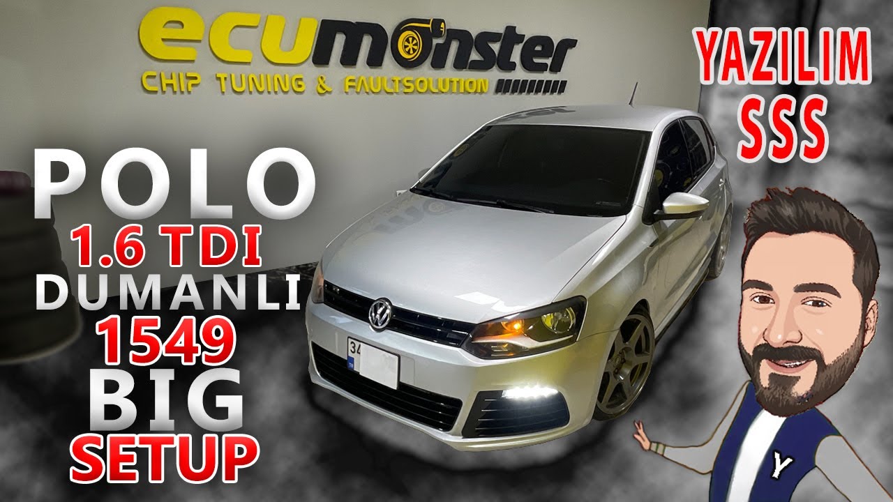 Volkswagen 1.6 TDI 1549 Big Setup Polo - Gazlama - Ecu Monster'dan Yazılım Hakkında Bilgiler