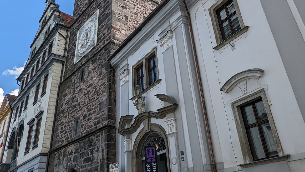 Klatovy - ranní procházka náměstím mesta Klatovy