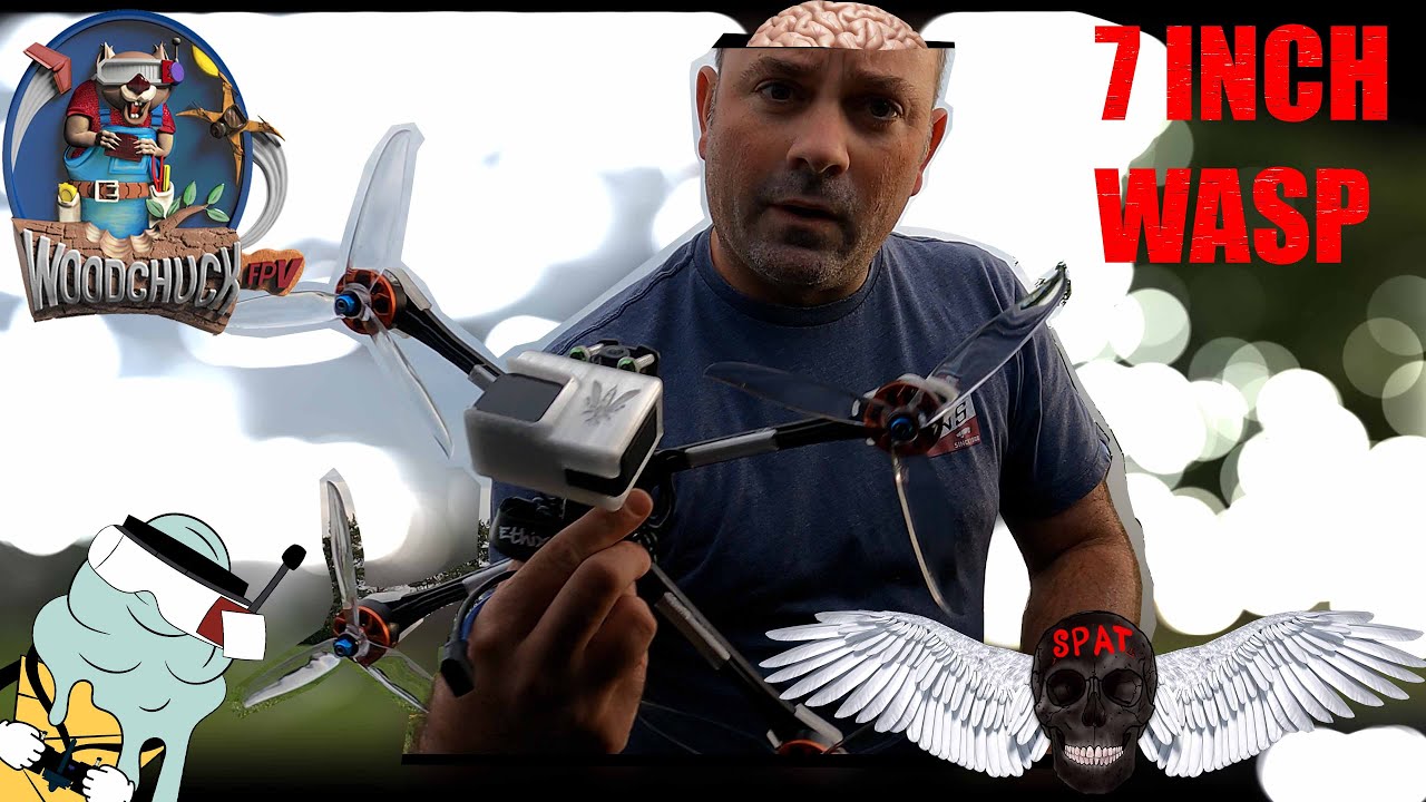 7 Inch Wasp Maiden #woodchuckfpv #fpvfreestyle