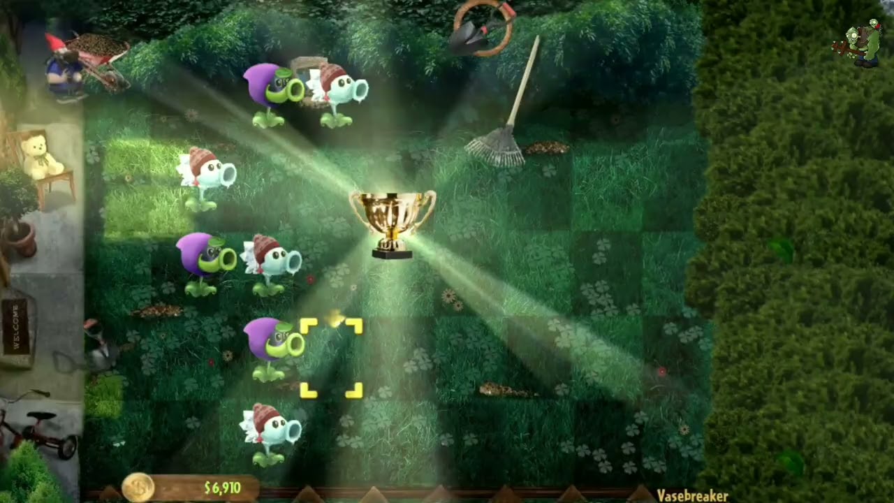 Plants vs zombies real life vase breaker