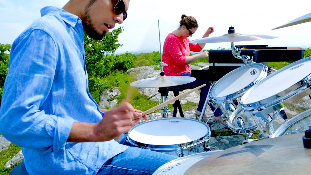 U2 - Beautiful Day (Cello + Drums + Piano Cover by Brooklyn Duo)