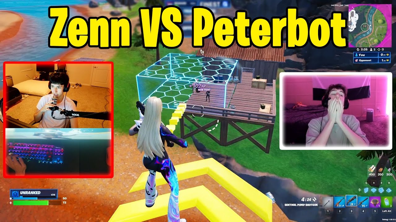 Young VS Peterbot &mdash; реалистичное PvP-сражение 1 на 1!