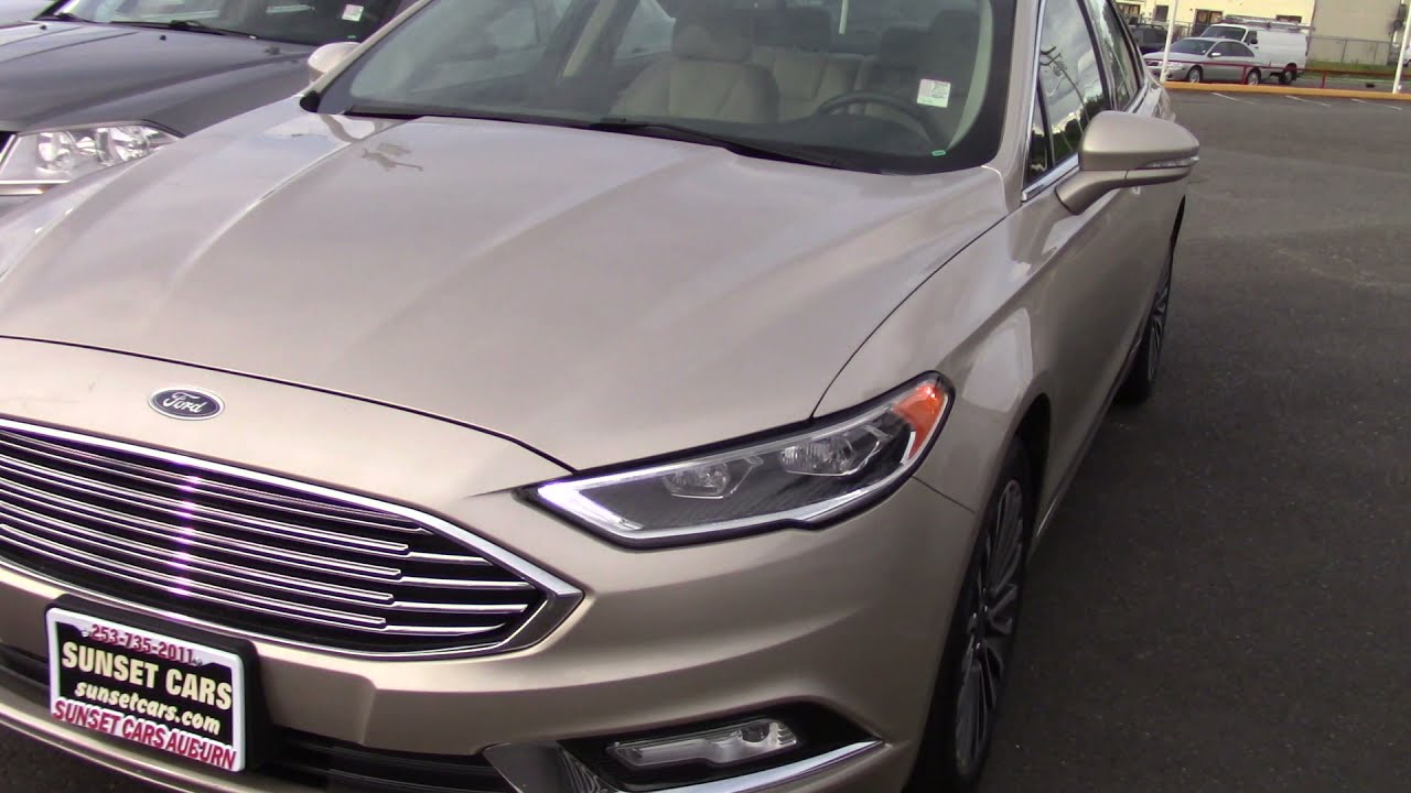2017 Ford Fusion Titanium (Stock 