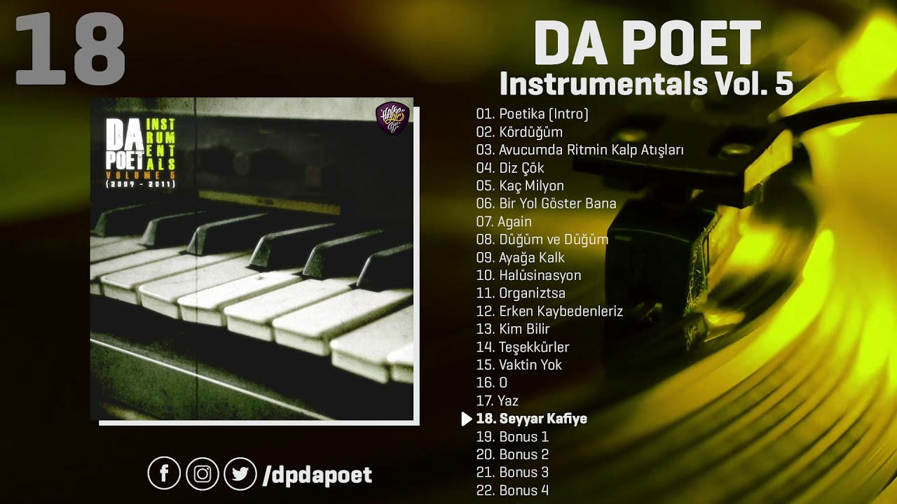 Da Poet - Seyyar Kafiye | Instrumentals Vol.5 (Official Audio)